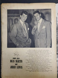 VTG 1949 Movie Glamor Guys Magazine Fred Astaire Dean Martin Jerry Lewis Collect