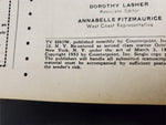 VTG August 1953 TV Show Magazine Little Godfreys Eddie Fisher Sketch Comedy