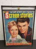 VTG 1958 Dell Magazine Screen Stories Cary Grant Sophia Loren John Wayne C Gable