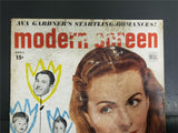 VTG 1950 Dell Magazine Modern Screen Ava Gardner Jeanne Crain Shirley Temple