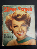 VTG 1949 Silver Screen Magazine Ann Sheridan Cover Collectible Marilyn Maxwell