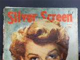 VTG 1949 Silver Screen Magazine Ann Sheridan Cover Collectible Marilyn Maxwell