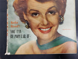 VTG 1949 Silver Screen Magazine Ann Sheridan Cover Collectible Marilyn Maxwell