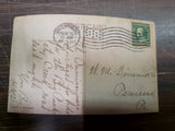 Vintage 1898-1902 Lot Of 8 Topographical Postcards 3 1/4 x 5 1/4 Inches