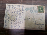 Vintage 1898-1902 Lot Of 8 Topographical Postcards 3 1/4 x 5 1/4 Inches