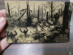 Vtg Lot Of 11 Postcards Germans French Marines Troops English American Yanks WW!