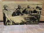 Vtg Lot Of 11 Postcards Germans French Marines Troops English American Yanks WW!