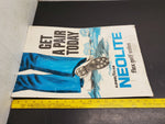 Vtg GoodYear Neolite Flex Golf Shoes Advertising Poster Sign Clothing Get a pair