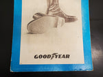 Vtg GoodYear Advertising Cardboard Poster/Sign Longer Wear Most Shoes Clothing