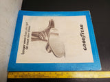 Vtg GoodYear Advertising Cardboard Poster/Sign Longer Wear Most Shoes Clothing