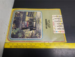 Vtg 1981 Business Advertising Antique Car Photo Art Wall Hanging Calendar Unused