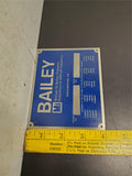 Vtg Metalware William M. Bailey Company Washington PA Hanging Wall Plaque Sign