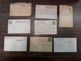 Vintage Postcards Rawleigh Arizona Hindenburg Pittsburg Wyoming Orleans Chicago