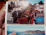 Vtg Fishermans Wharf San Francisco California Mirro-Krome Post cards Smith News
