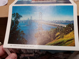 Vtg Fishermans Wharf San Francisco California Mirro-Krome Post cards Smith News