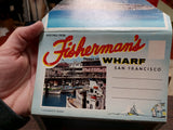 Vtg Fishermans Wharf San Francisco California Mirro-Krome Post cards Smith News