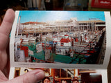 Vtg Fishermans Wharf San Francisco California Mirro-Krome Post cards Smith News