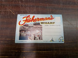 Vtg Fishermans Wharf San Francisco California Mirro-Krome Post cards Smith News