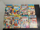 Vtg 1990 Lot 8 Archie Series Graphic Comic Books Jugheads RC Racers Betty & Me