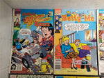 Vtg 1990 Lot 8 Archie Series Graphic Comic Books Jugheads RC Racers Betty & Me