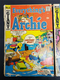 Vtg 1972 Archie Giant Series No. 82 Mad House Glads & No. 21 Everything Archie