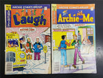 Vtg 1980 Archie Comic Books No. 349 Laugh School Bus & #119 Archie & Me School