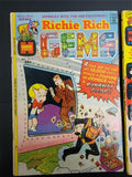 Vtg Harvey Comic Books '68 Sad Sad Sack World No. 18 & '74 Richie Rich Gems No.1