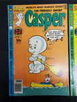 Vtg 1981 Harvey Comic Books Casper The Friendly Ghost June No. 216 & Aug. #217