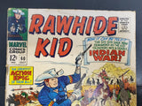 Vtg 1967 Marvel Graphic Comic Book Rawhide Kid Indian War Oct. #60 Collectible