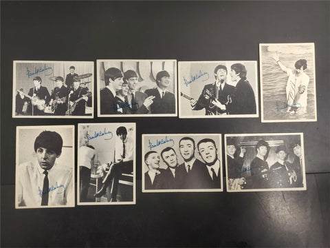 Vtg '64 Topps Beatles Collectible Cards 2nd Series 8 Cards Paul McCartney Only