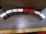Vtg Spice Tins McCormick Durkee Kroger Ann Page Turmeric Thyme Cinnamon Chili