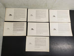 Vtg Collection Ringling Bros & Barnum/Bailey Circus Show Post Cards W/ Info Neat