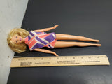 Vtg 1966 Mattel Barbie Doll Fluttering Angel Wings Wind-Up Back Piece Head 1998