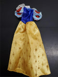 Walt Disney’s Snow White Enchanted Princess Collectors Dress Only Mattel Gold