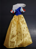 Walt Disney’s Snow White Enchanted Princess Collectors Dress Only Mattel Gold
