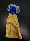Walt Disney’s Snow White Enchanted Princess Collectors Dress Only Mattel Gold