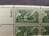 Vtg '53 Home Of Theodore Roosevelt Sagamore Hill Oyster Bay NY USPS Stamp Sheet