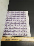 Vtg '54 Nebraska Territorial Centennial 3 Cent USPS Stamp Sheet 50 Total Mint