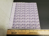 Vtg 1956 5th International Philatelic Exhibition 3 Cent USPS Postage Stamp Sheet
