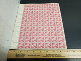Vtg 1955 Andrew W. Mellon 3 Cent USPS Postage Stamp Sheet 70 Total Collectible