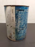Vtg Sears Fuel Efficient Spectrum All Weather SAE 10W-30 Motor Oil Can Full 1 Qt