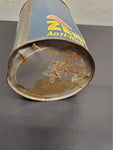 Vtg Dupont Zerone Anti-Rust Anti-Freeze 1 Qt Gas/Oil Can Mancave Garage Collecti