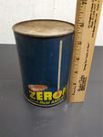 Vtg Dupont Zerone Anti-Rust Anti-Freeze 1 Qt Gas/Oil Can Mancave Garage Collecti
