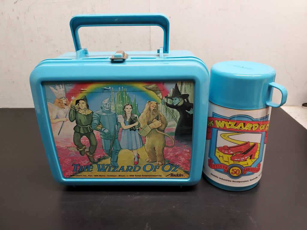 PLASTIC LUNCHBOX THERMOS Vintage 1989 Aladdin Collectible Lunch