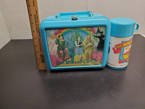 PLASTIC LUNCHBOX THERMOS Vintage 1989 Aladdin Collectible Lunch