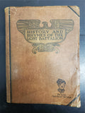 Vtg 1929 History Rhymes Lost Battalion Buck Private McCollum WW1 Book Military