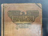 Vtg 1929 History Rhymes Lost Battalion Buck Private McCollum WW1 Book Military