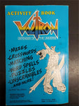 VTG 1984 Voltron Defender of The Universe Activity Book Unused Mazes Crosswords