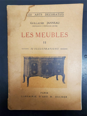 VTG Decorative Arts French Book 1929 Les Meubles "Furniture" Paris France Louvre