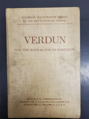 Antiques 1920 Verdun & The Battles For Its Possession Book 1914-1918 Illustrated